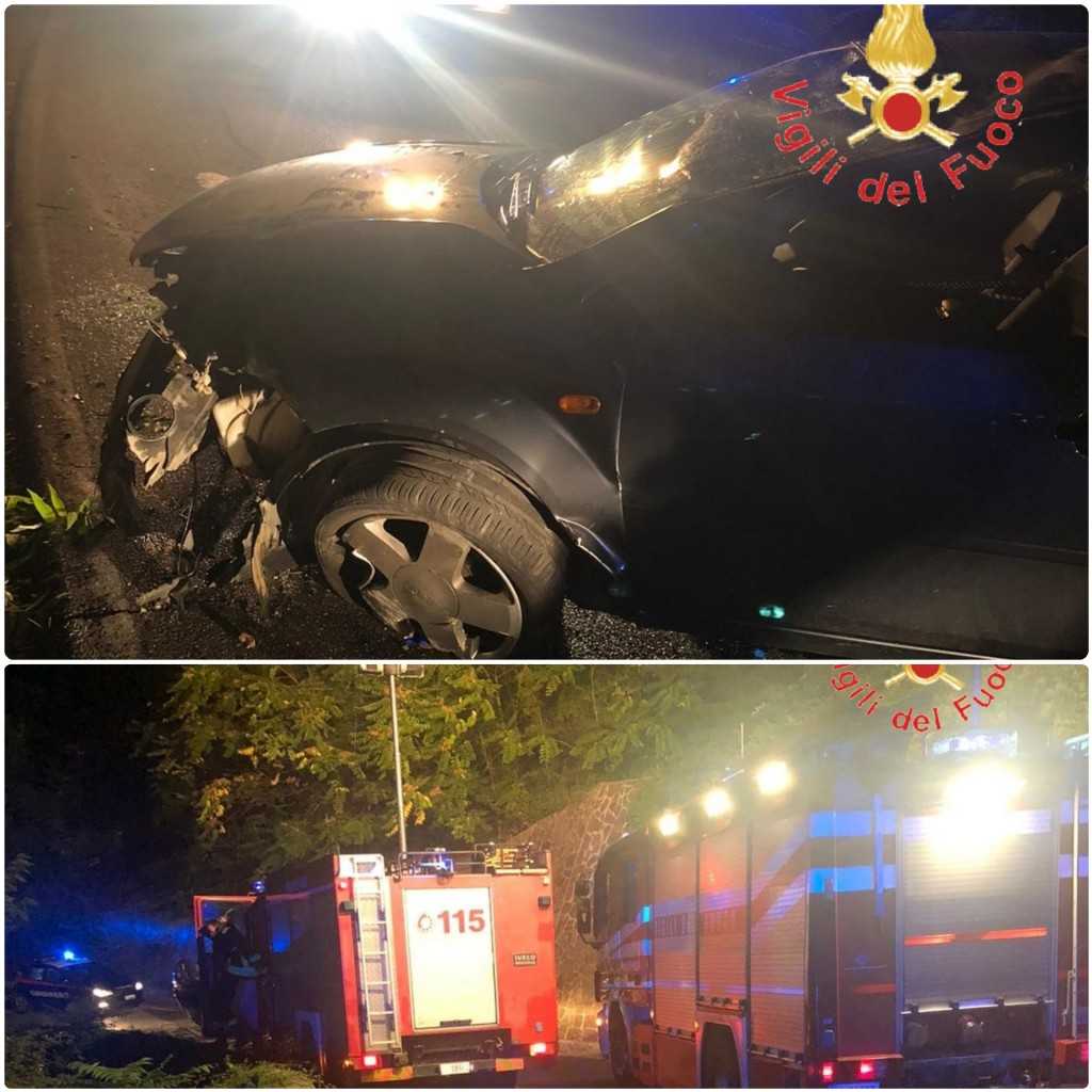 Incidente Stradale Sulla SP181 Girifalco Ed Amaroni 4 Feriti