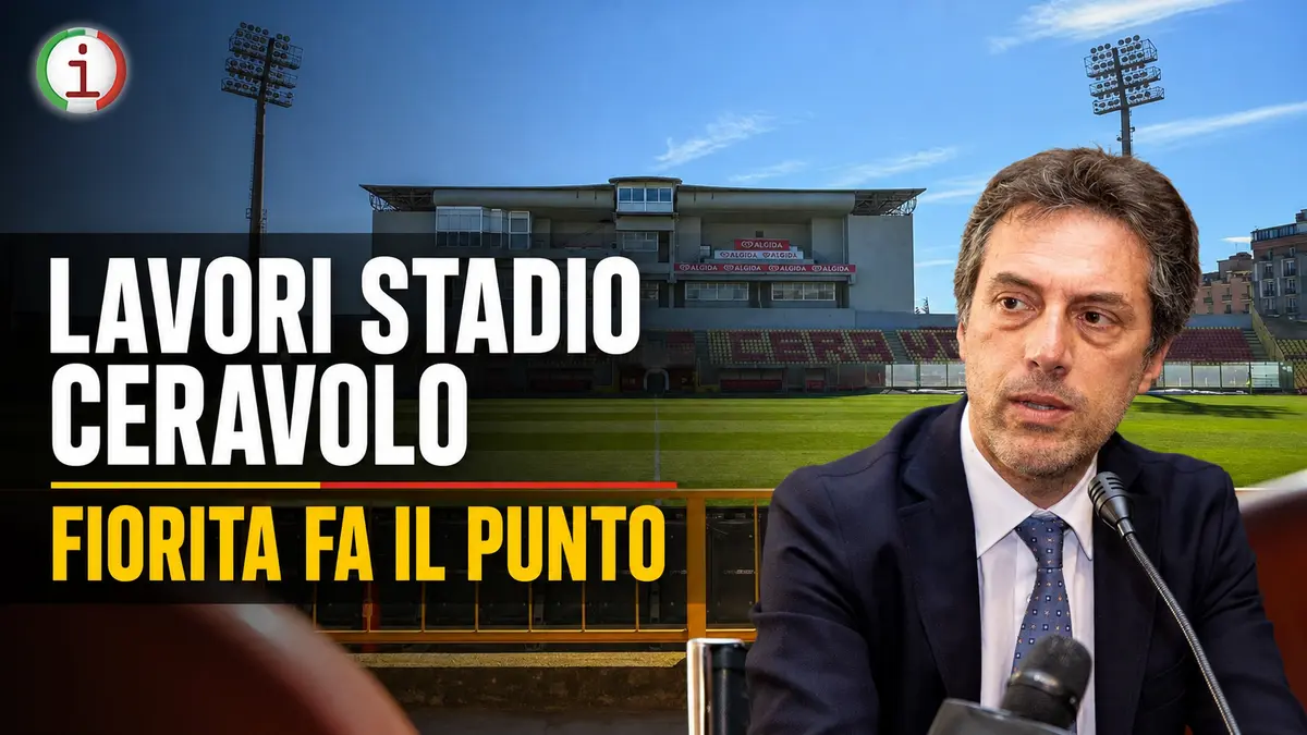 Stadio Ceravolo, Fiorita fa il punto sui lavori a RTC Catanzaro Sport. Video