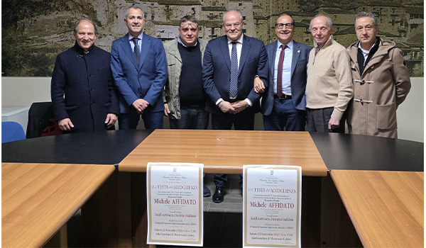 L’Associazione Familia De Rubro Monte accoglie il Maestro Michele Affidato: arte, identità e comunità protagoniste