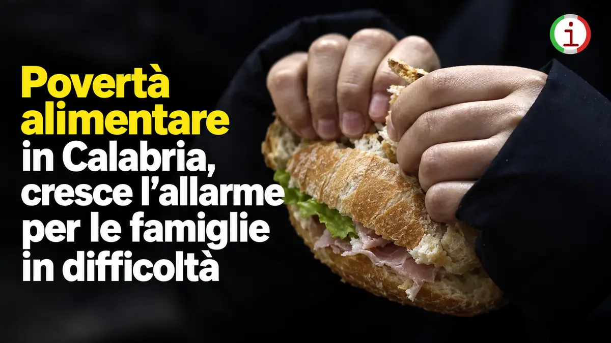 Povertà alimentare in Calabria, cresce l’allarme per le famiglie in difficoltà