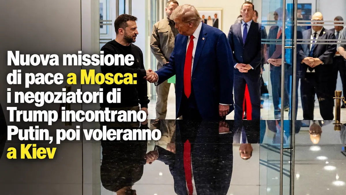 Nuova missione di pace a Mosca: i negoziatori di Trump incontrano Putin, poi voleranno a Kiev