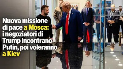 Nuova missione di pace a Mosca: i negoziatori di Trump incontrano Putin, poi voleranno a Kiev