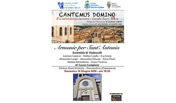 Musica e spiritualità nel cuore di Catanzaro: torna “Cantemus Domino”