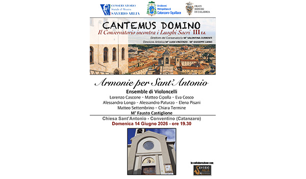 Musica e spiritualità nel cuore di Catanzaro: torna “Cantemus Domino”