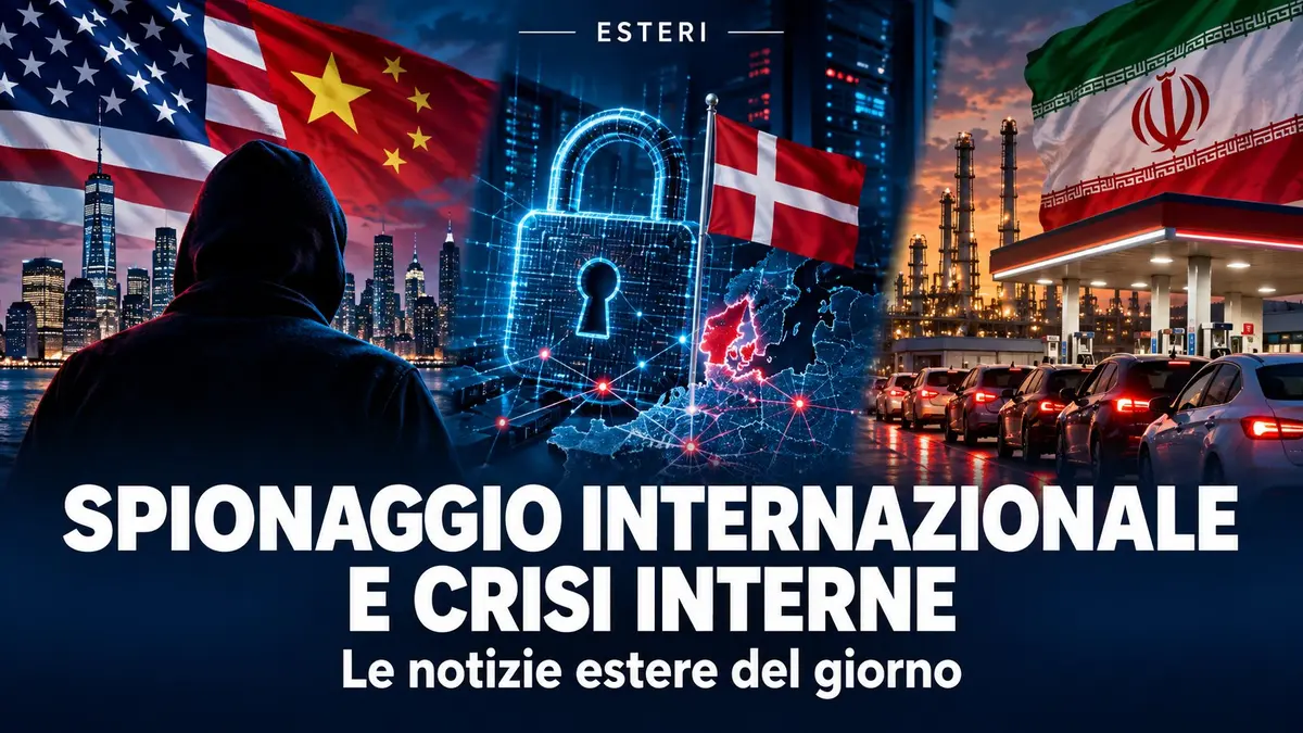 Spionaggio internazionale e crisi interne: le notizie estere del giorno