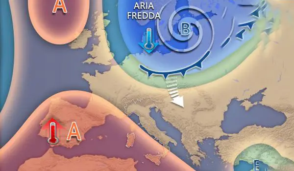 Meteo Italia: settimana instabile e più fresca verso il ponte del 25 aprile