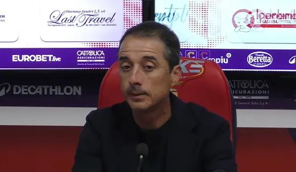 Mister Longo dopo Casertana-Crotone: “Playoff persi per mancanza di cinismo”
