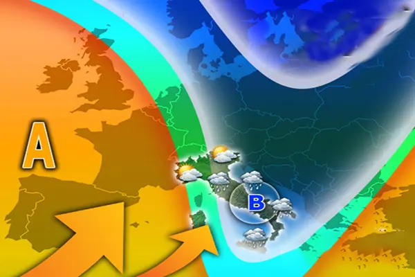 Previsioni meteo: settimana fredda e turbolenta, cambiamento in arrivo da mercoledì