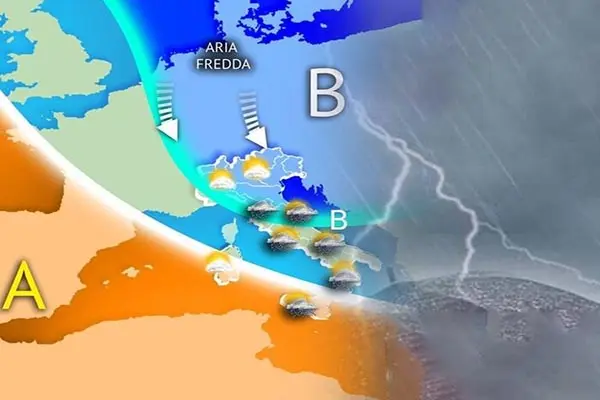 Previsioni meteo: weekend instabile con piogge e venti forti, ecco dove