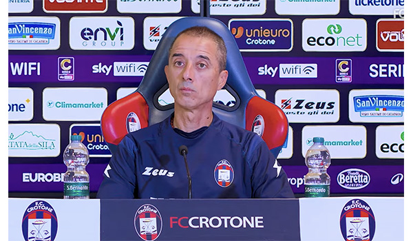 Crotone–Sorrento, le parole di Mister Longo alla vigilia del match. Video