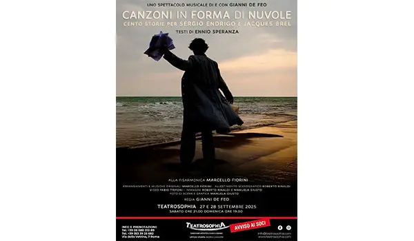 L'omaggio a Sergio Endrigo E Jacques Brel  apre la stagione di Teatrosophia