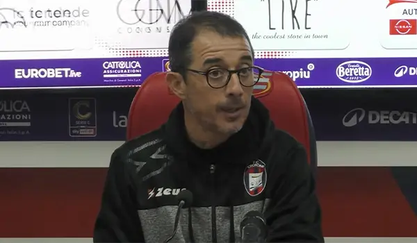 Casertana-Crotone 2-2, le parole di Mister Longo. Video