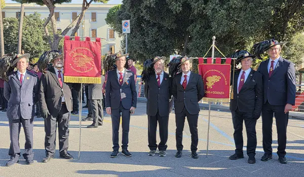 I Bersaglieri di Cosenza al Raduno Regionale del Lazio a Civitavecchia