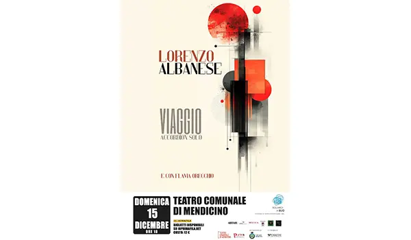 VII Edizione di "Sguardi a Sud": il 15 dicembre, Lorenzo Albanese in concerto a Mendicino