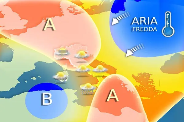 Previsioni Meteo – Alta pressione e stabilità: piogge in arrivo da metà settimana