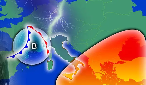 Previsioni Meteo. Weekend di Contrasti: Caldo al Sud, Nubifragi al Nord