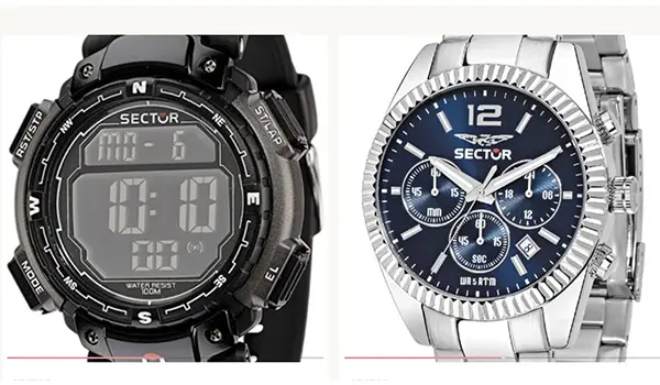 Orologi da uomo Sector: design robusti per uno stile di vita attivo
