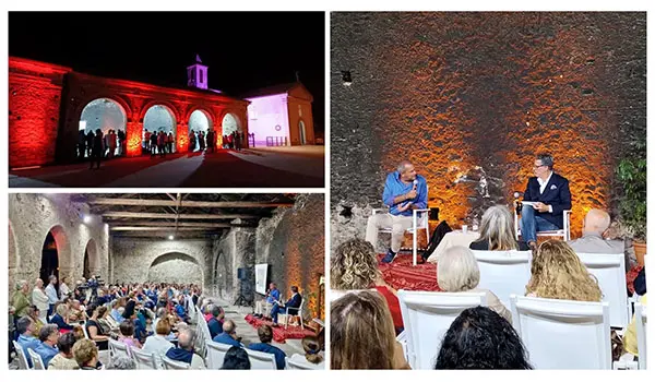 Grande successo per la prima di «A Palazzo con lo Scrittore» al Convento di San Francesco di Maida protagonista Luigi de Magistris