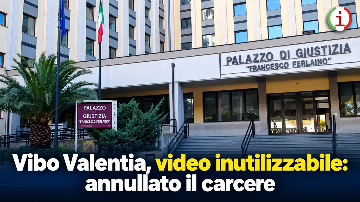 Vibo Valentia, video depositato in ritardo: il Riesame annulla il carcere per Antonio Manco