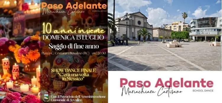 Bovalino:  “Paso Adelante School Dance” festeggia i 10 anni di attività. Domenica il saggio di fine anno.