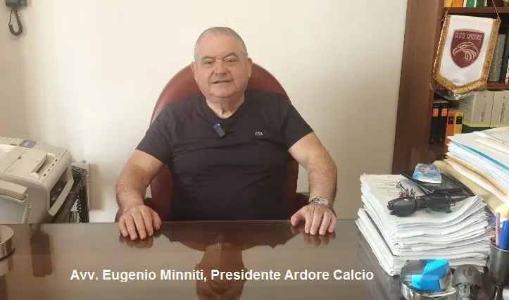Ardore: il Presidente Minniti rilancia il “progetto Ardore” per un immediato ritorno in Eccellenza.