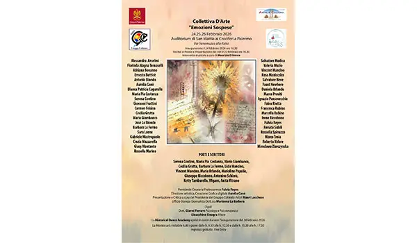 "Emozioni sospese", all'Auditorium di San Mattia ai Crociferi la collettiva a cura di Aurelia Canè 