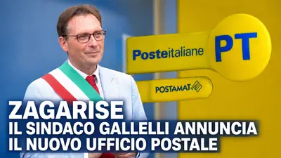 Zagarise, il sindaco Gallelli annuncia il nuovo ufficio postale in piazza Aldo Moro
