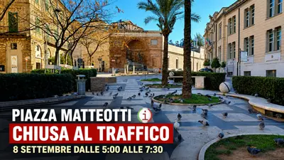 Catanzaro, Piazza Matteotti chiusa al traffico l’8 settembre per le indagini sismiche
