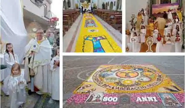 Corpus Domini a Zagarise Una giornata di fede tradizione e bellezza nel cuore del borgo