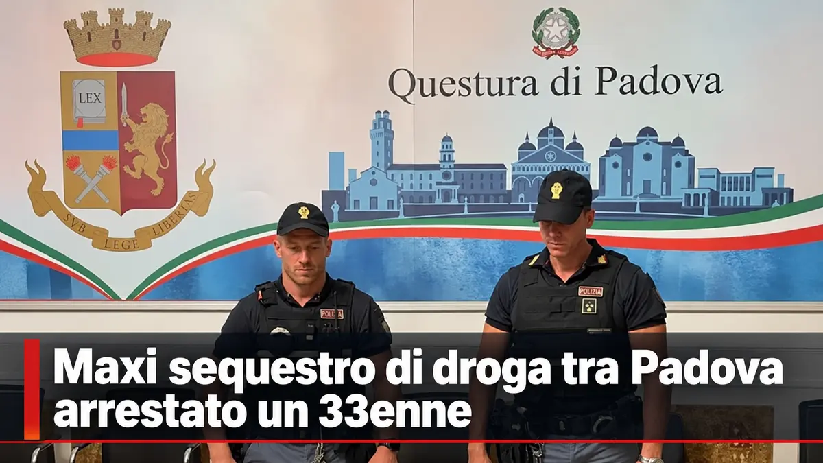 Maxi sequestro di droga tra Padova e Mira arrestato un 33enne