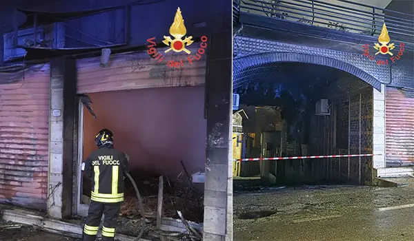 Incendio a Soveria Mannelli: fiamme in Corso Garibaldi, evacuate cinque persone. Video