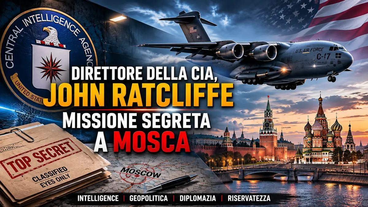 Il Capo della CIA a Mosca: Missione Segreta o Segnale Diplomatico?