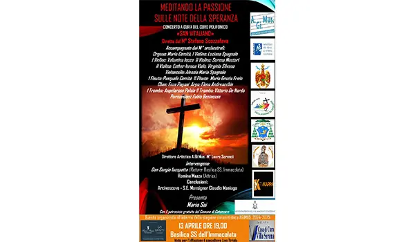 "Meditando la Passione sulle Note della Speranza": Concerto nella Basilica SS. dell’Immacolata di Catanzaro