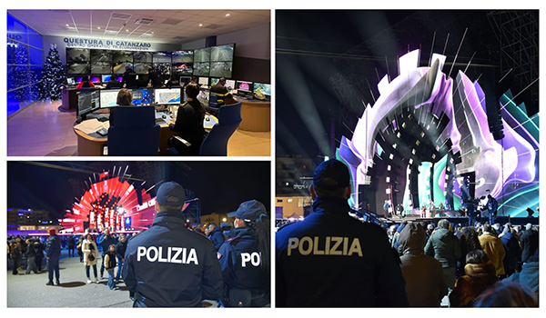 Capodanno Rai a Catanzaro, sicurezza impeccabile: oltre 500 unità in campo per “L’Anno che Verrà”