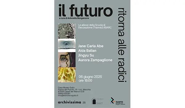 La Casa Museo Gullo insieme all’Accademia di Belle Arti di Reggio Calabria alla Notte degli Archivi  2025