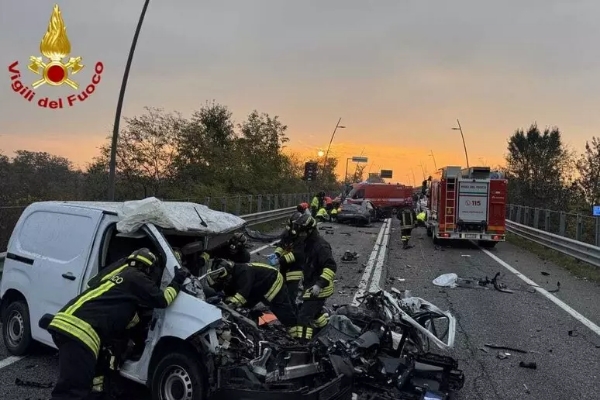 Incidente mortale sulla tangenziale sud di Bergamo: due vittime e diversi ferit