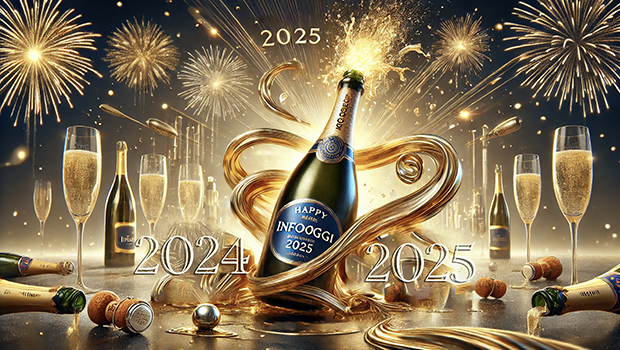 Da infoOggi: un saluto al 2024 e i migliori auguri per un felice 2025