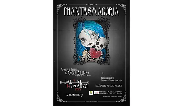 “XXS aperto al contemporaneo” ospita “Phantasmagoria”, la personale dell’artista palermitano Giancarlo Rubino a cura di Graziella Bellone