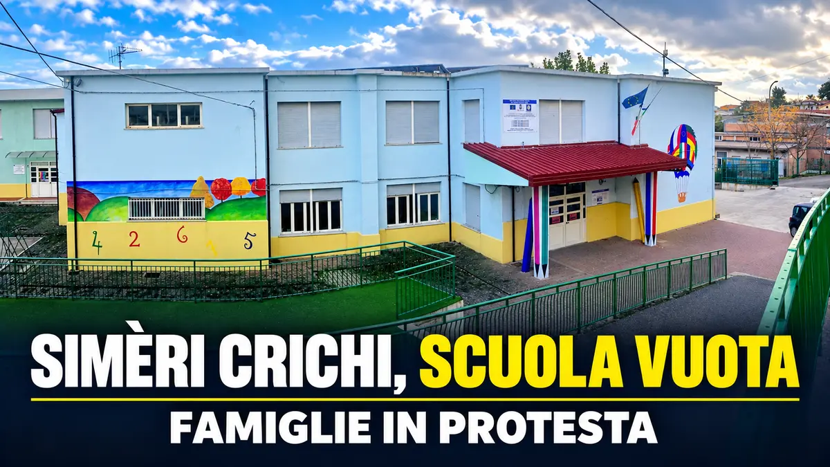 Simeri Crichi, scuola vuota per protesta: famiglie chiedono interventi urgenti