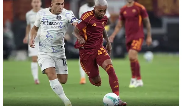 Roma-Inter 0-1: Bonny decide all’Olimpico e i nerazzurri agganciano la vetta