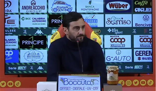 Catanzaro–Sampdoria 0-0, Aquilani analizza il pareggio. (Video)