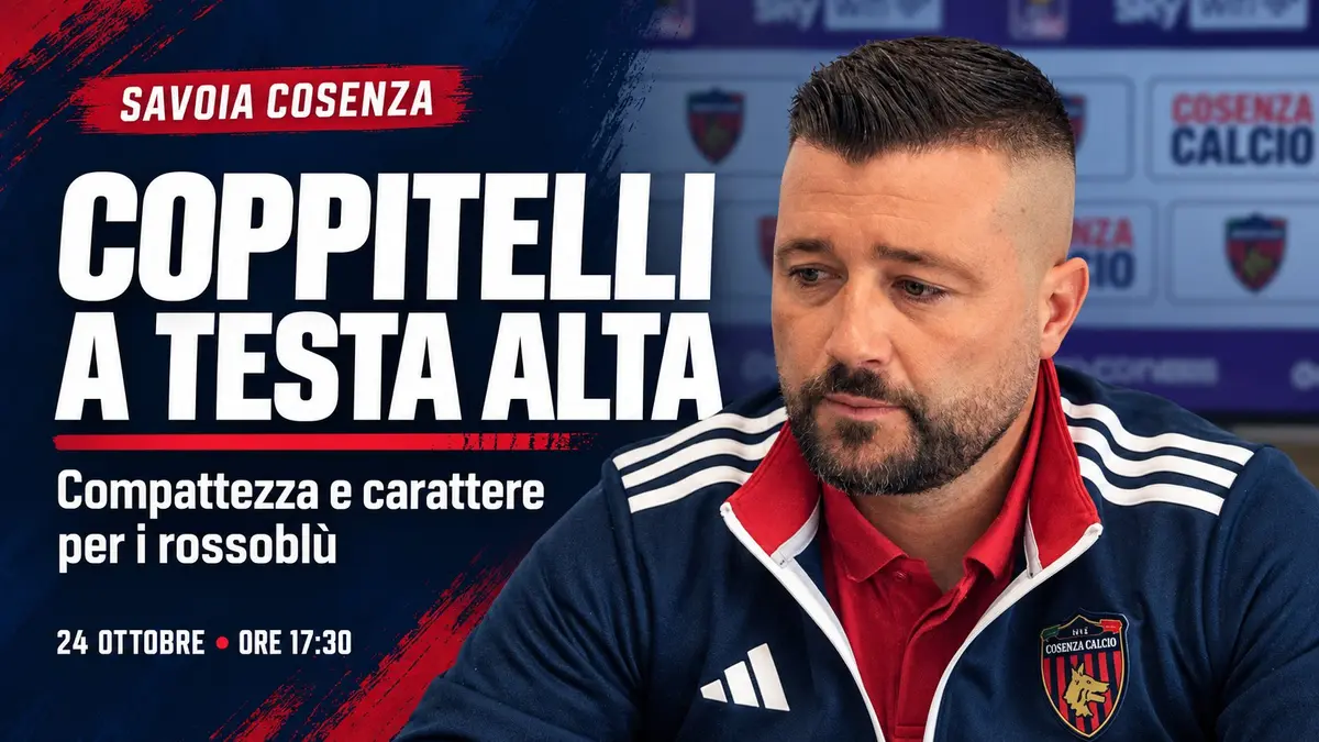 Calcio, Savoia-Cosenza Coppitelli punta sulla compattezza per una trasferta che vale punti importanti