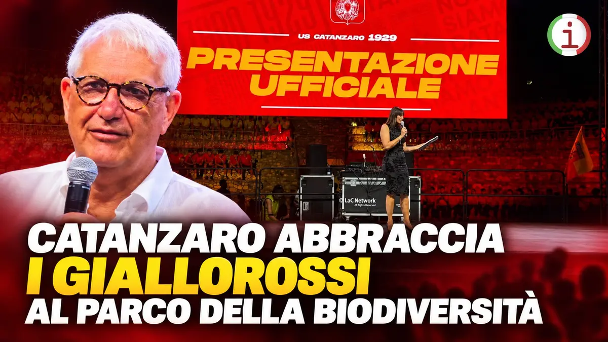 Catanzaro abbraccia i giallorossi al Parco della Biodiversità e rilancia la sfida per la ripartenza