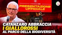 Catanzaro abbraccia i giallorossi al Parco della Biodiversità e rilancia la sfida per la ripartenza. Video