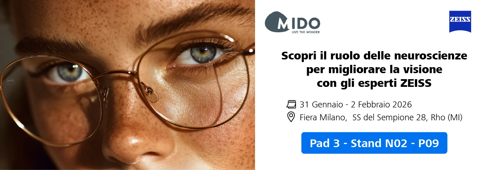 ZEISS verso MIDO 2026: nuove tecnologie e gli studi nelle neuroscienze per un modo nuovo di vedere
