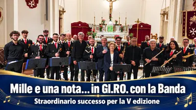 “Mille e una nota… in GI.RO. con la Banda”: straordinario successo per la V edizione