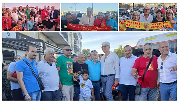 Catanzaro Club Massimo Palanca: "un grazie di cuore alla nostra gente e alla società" Video