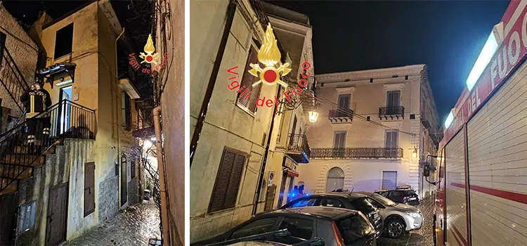 Rossano, tragico incendio nel centro storico: donna trovata carbonizzata in un’abitazione