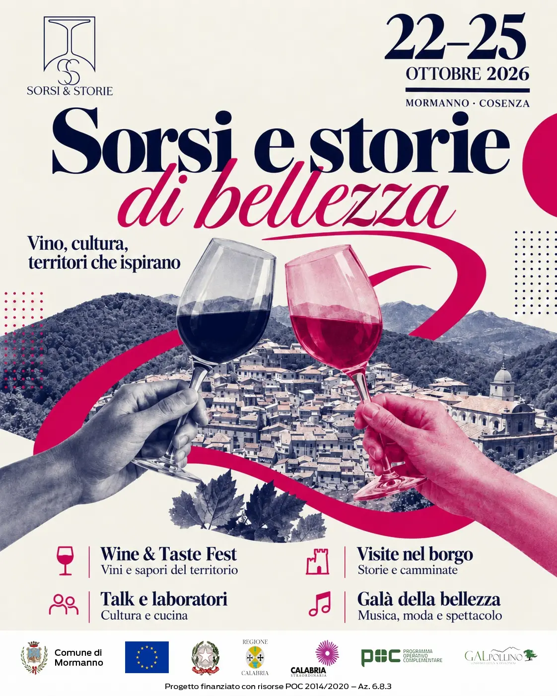 “Sorsi e storie di bellezza”, Mormanno si racconta a tavola