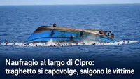 Naufragio al largo di Cipro: traghetto si capovolge, salgono le vittime